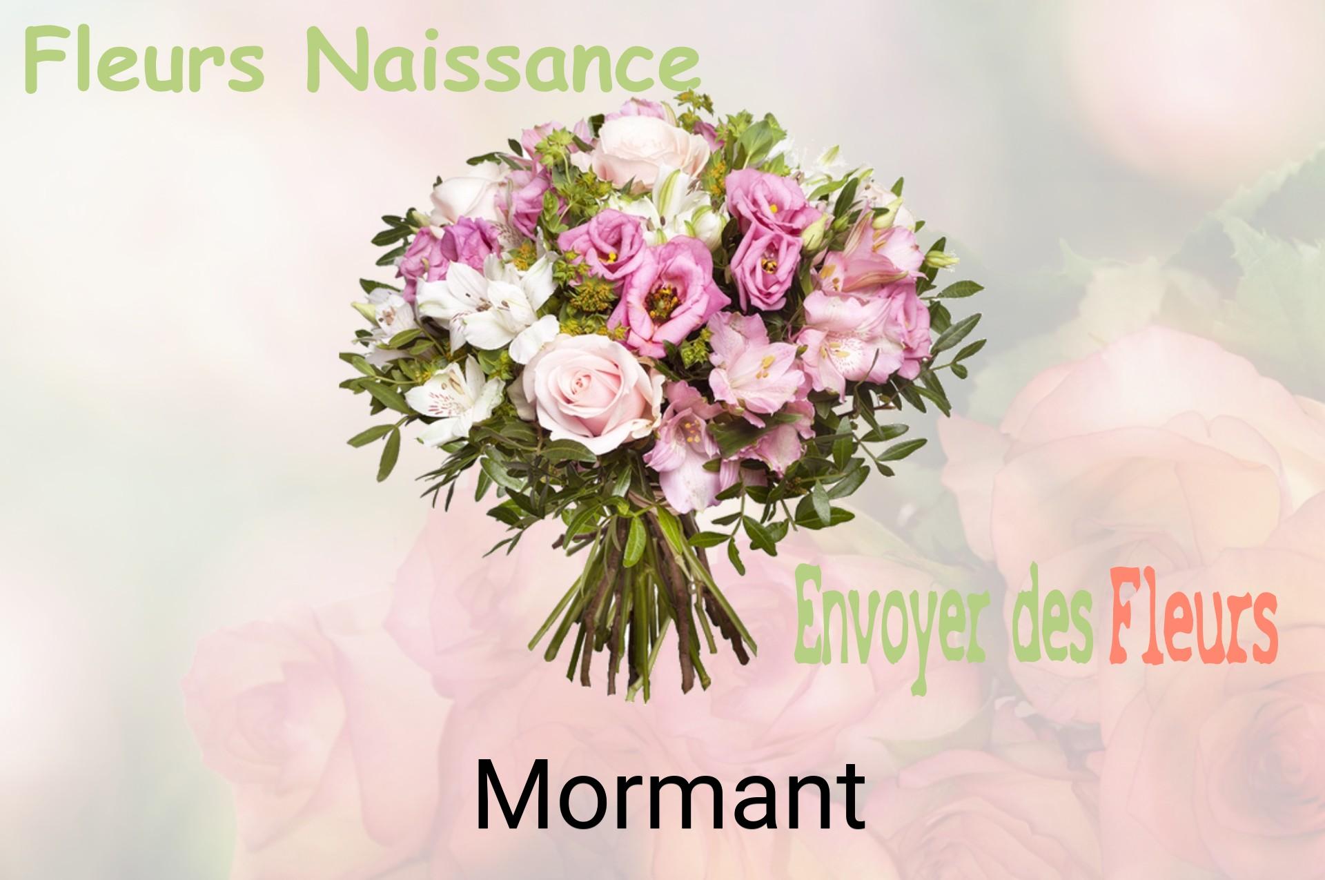 Bouquet de fleurs de naissance livré à Mormant